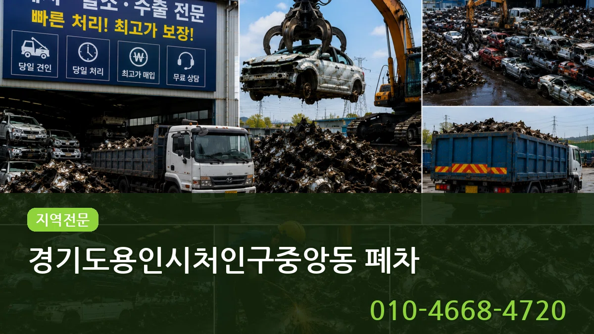 경기도용인시처인구중앙동 폐차 경기도용인시처인구중앙동 폐차 차량 처리 안내 이미지 2