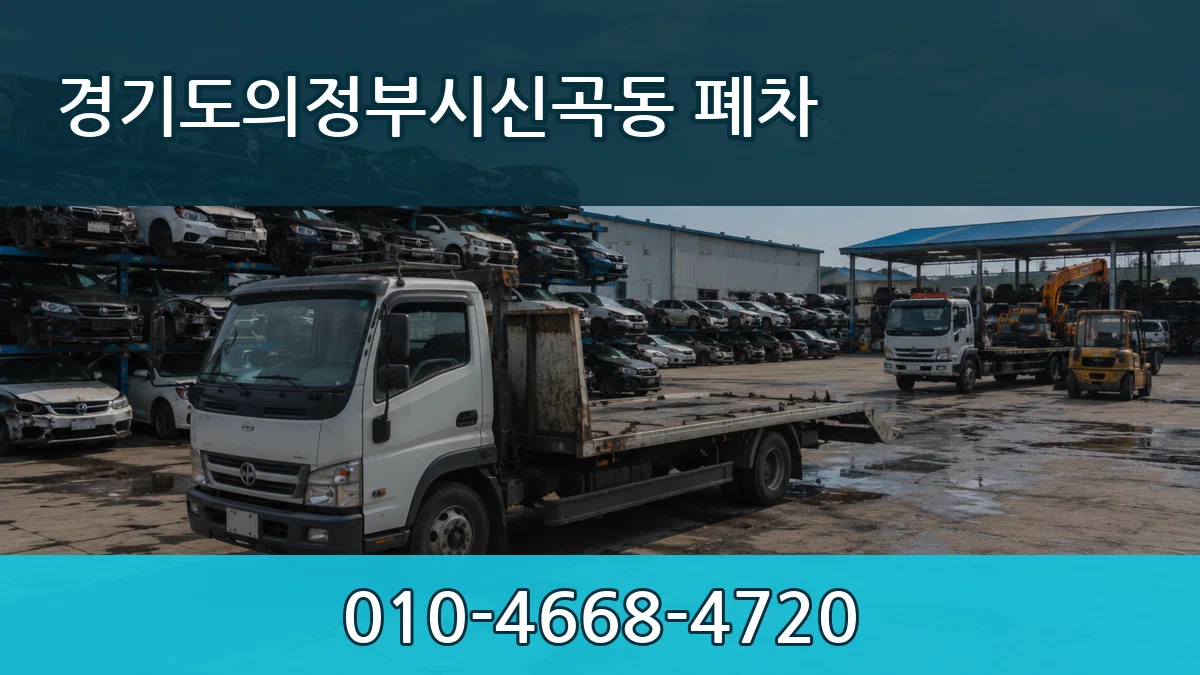 경기도의정부시신곡동 폐차 경기도의정부시신곡동 폐차 차량 처리 안내 이미지 3