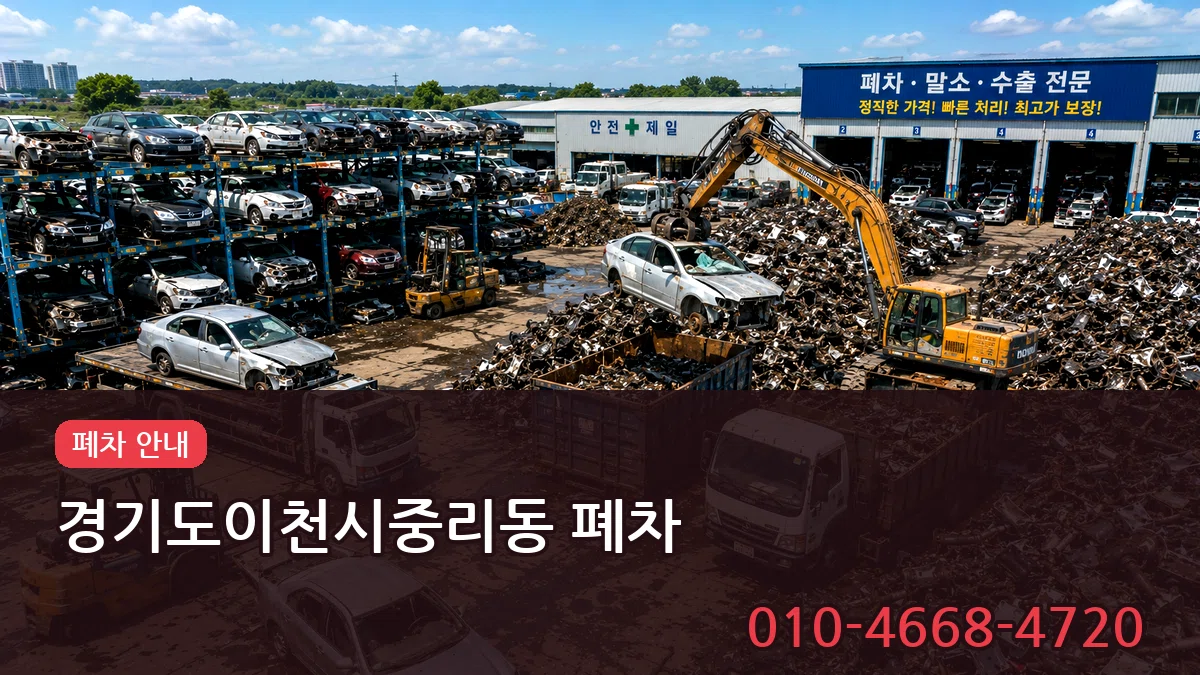 경기도이천시중리동 폐차 경기도이천시중리동 폐차 차량 처리 안내 이미지 3