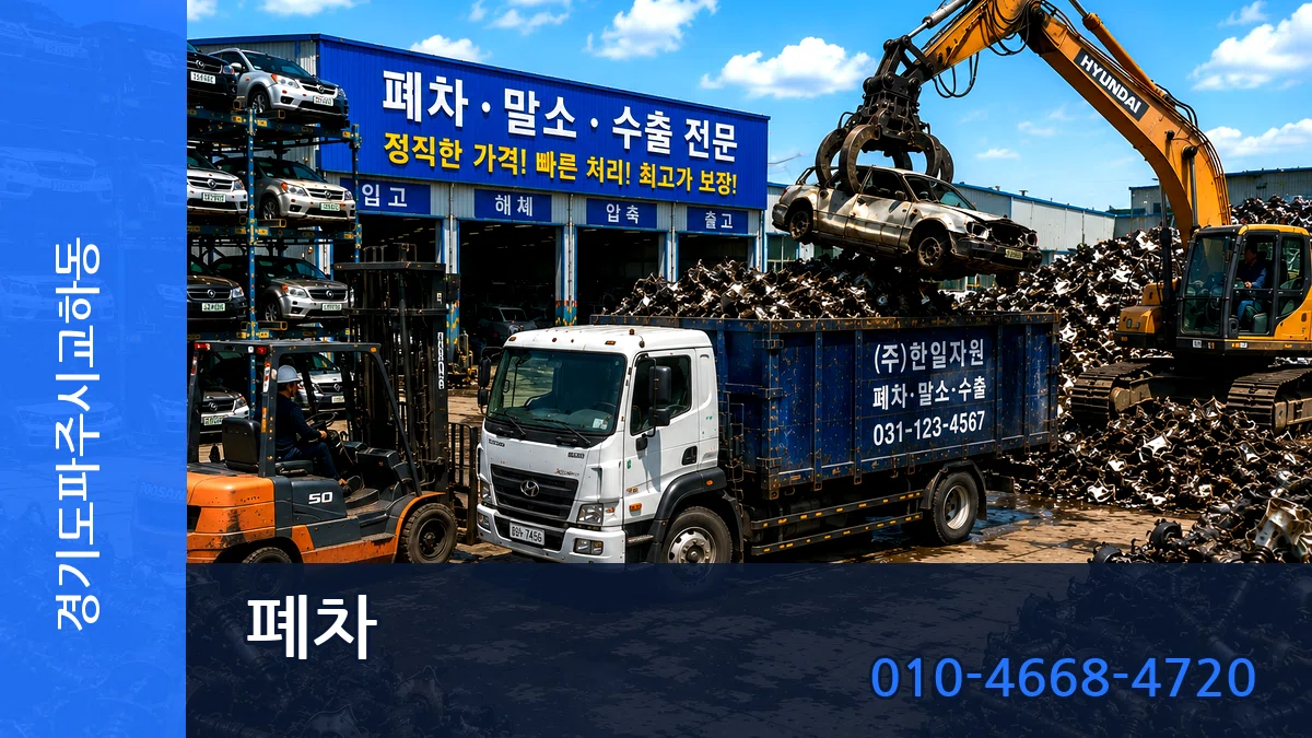 경기도파주시교하동 폐차 경기도파주시교하동 폐차 차량 처리 안내 이미지 3