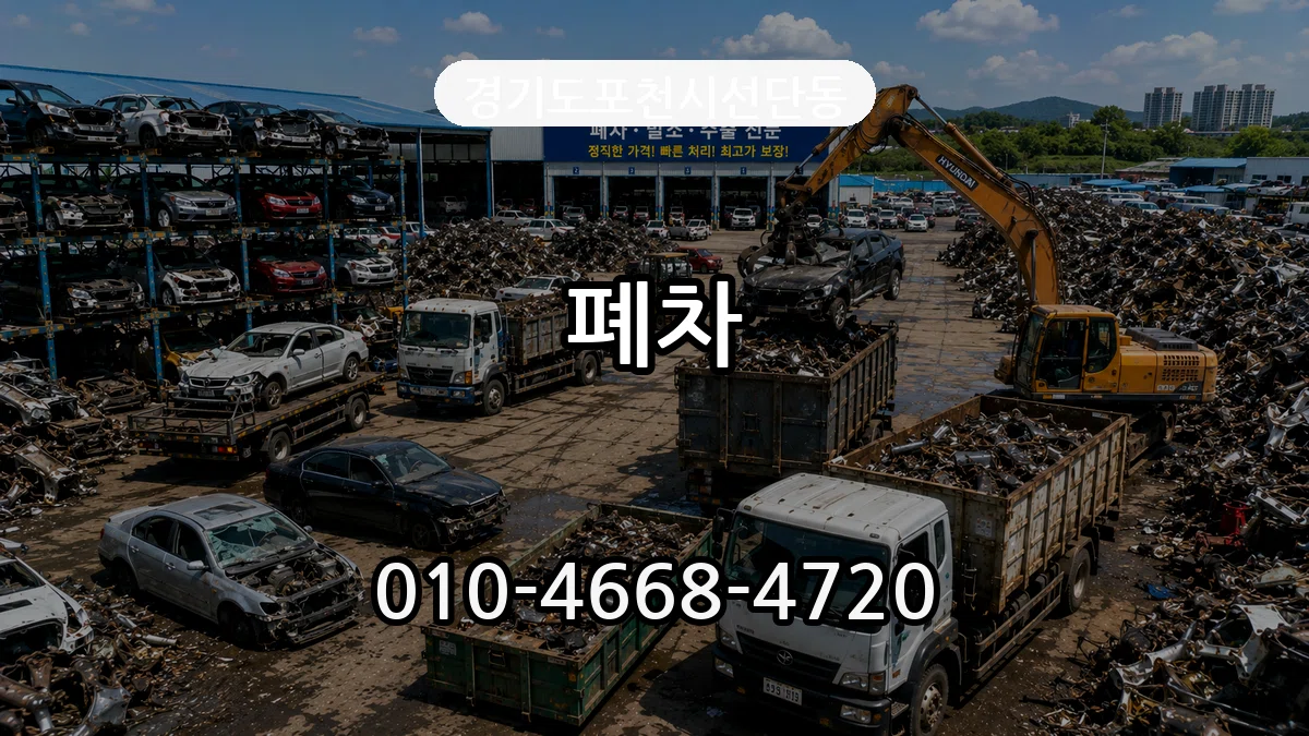 경기도포천시선단동 폐차 경기도포천시선단동 폐차 차량 처리 안내 이미지 1