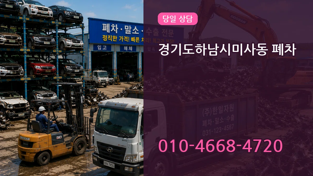 경기도하남시미사동 폐차 경기도하남시미사동 폐차 차량 처리 안내 이미지 3