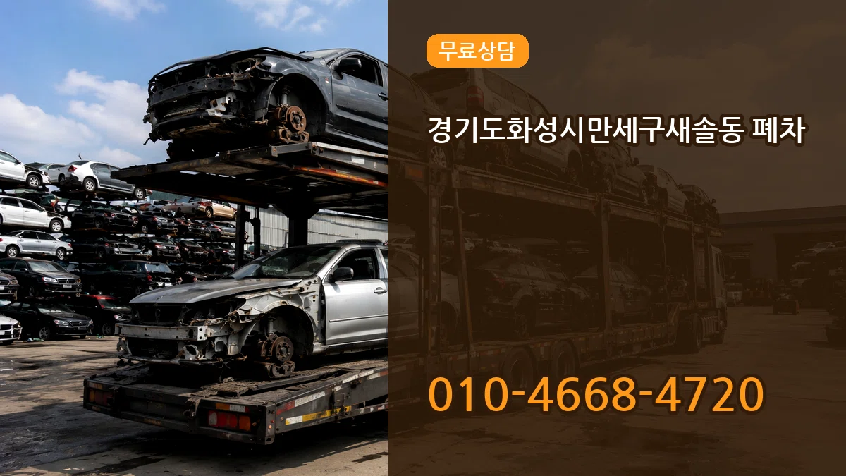 경기도화성시만세구새솔동 폐차 경기도화성시만세구새솔동 폐차 차량 처리 안내 이미지 3