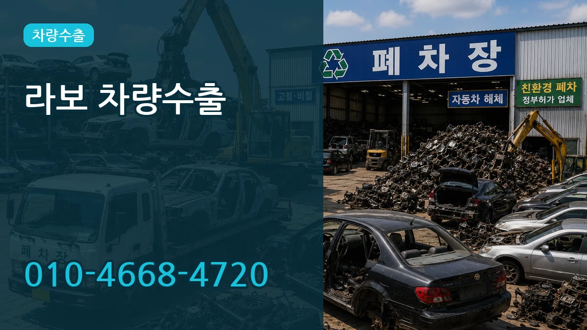 라보 차량수출 라보 차량수출 차량 처리 안내 이미지 3