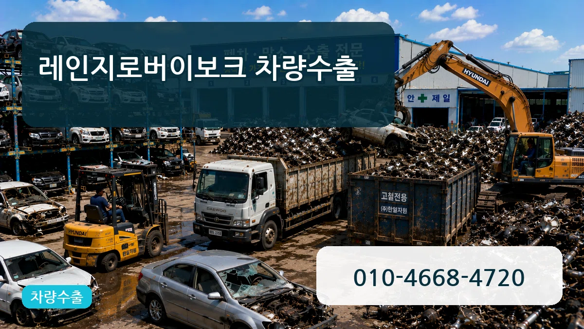 레인지로버이보크 차량수출 레인지로버이보크 차량수출 차량 처리 안내 이미지 3