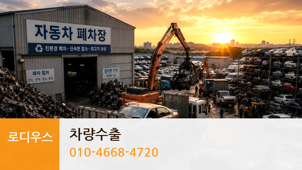 로디우스 차량수출 로디우스 차량수출 차량 처리 안내 이미지 3