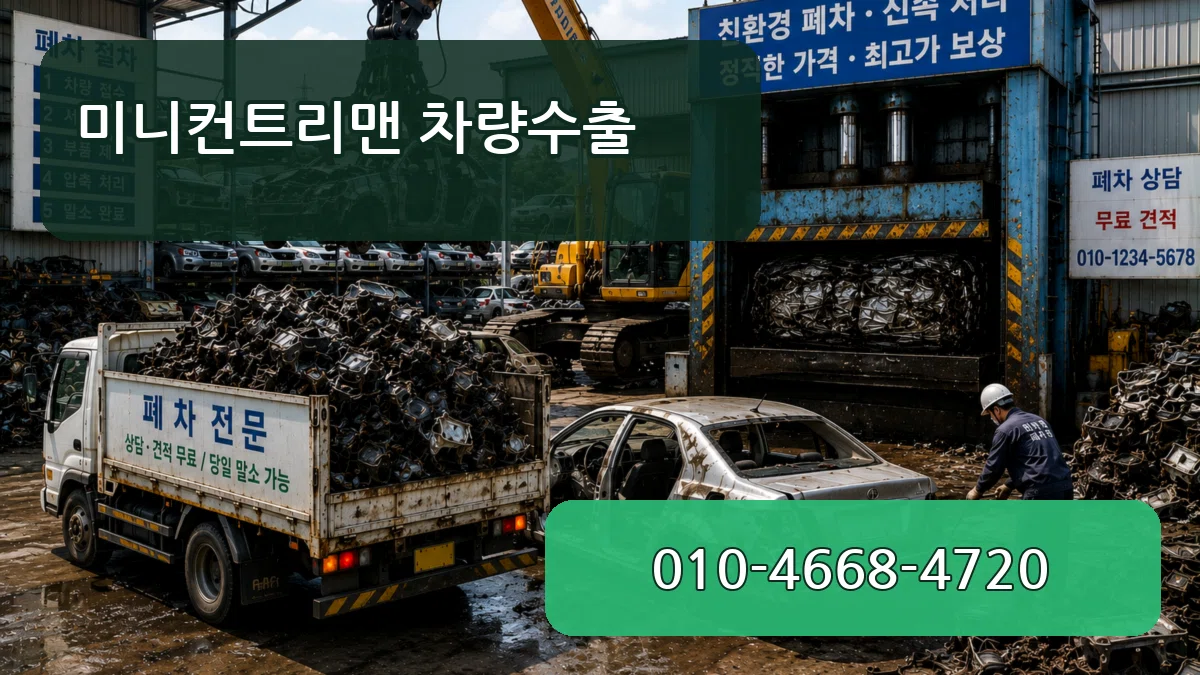 미니컨트리맨 차량수출 미니컨트리맨 차량수출 차량 처리 안내 이미지 3