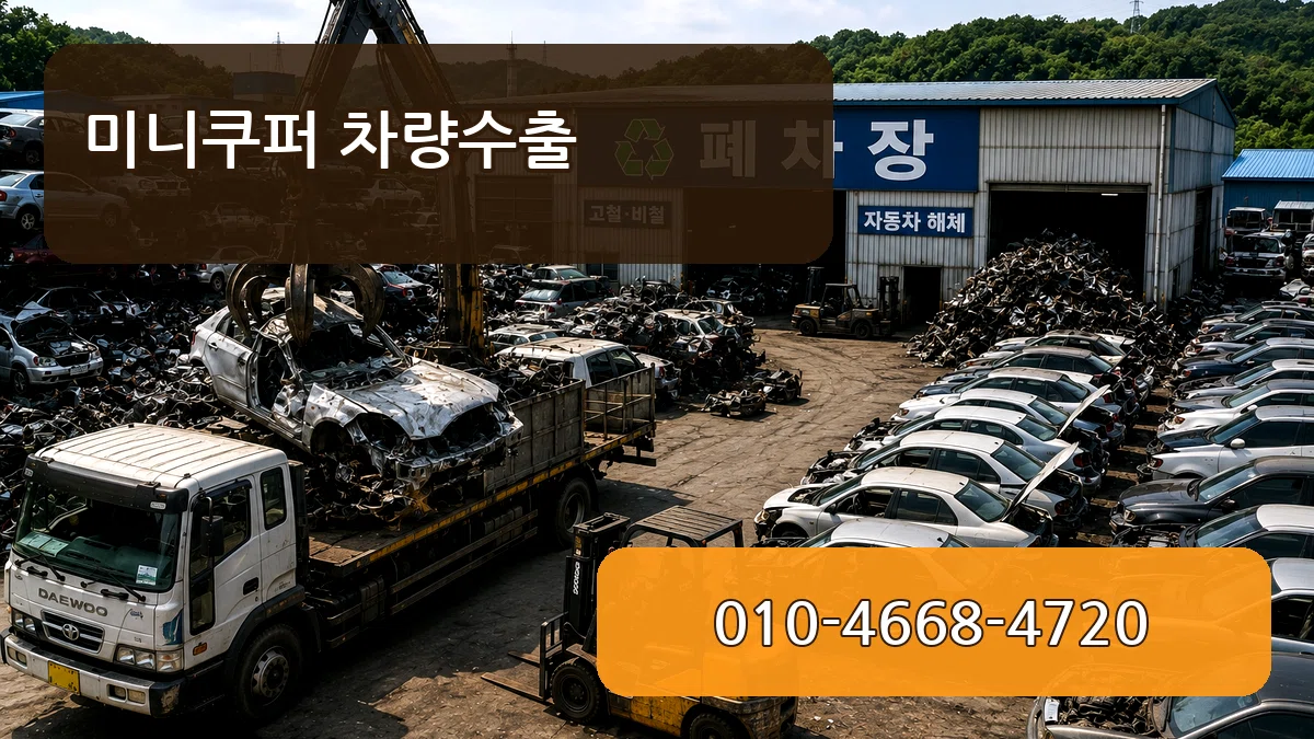 미니쿠퍼 차량수출 미니쿠퍼 차량수출 차량 처리 안내 이미지 1