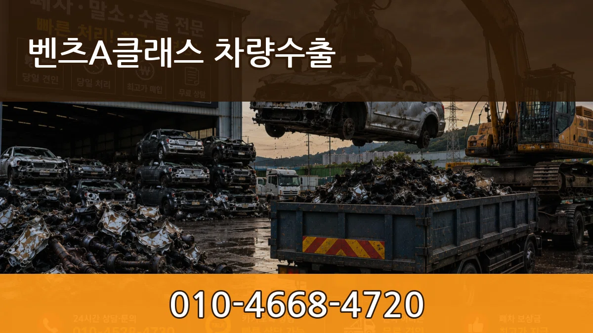 벤츠A클래스 차량수출 벤츠A클래스 차량수출 차량 처리 안내 이미지 1