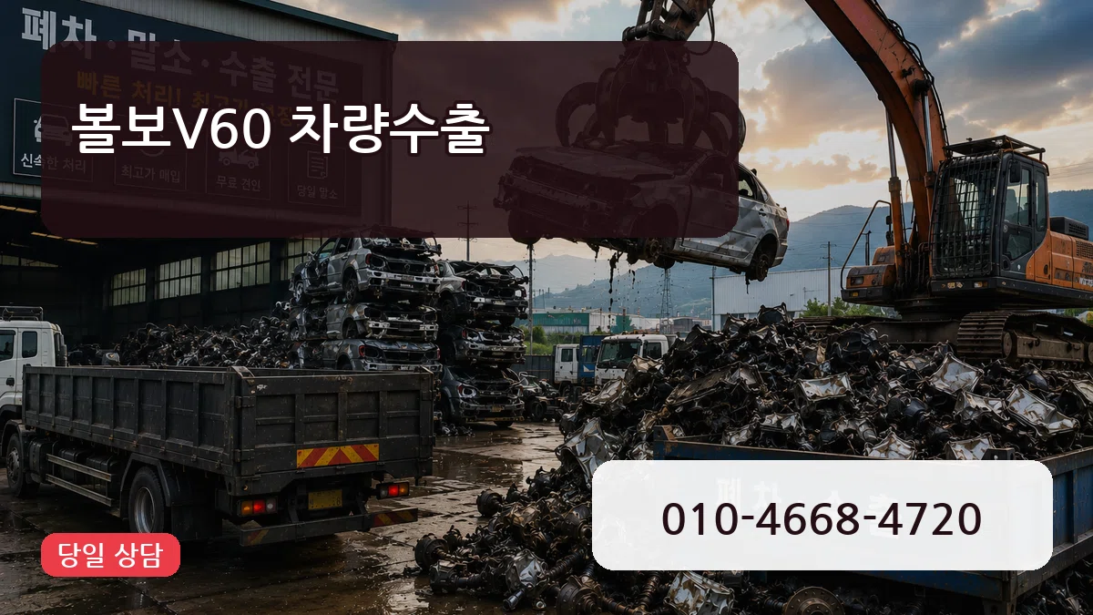 볼보V60 차량수출 볼보V60 차량수출 차량 처리 안내 이미지 3