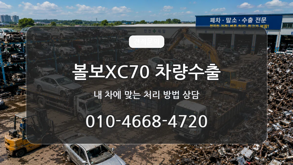 볼보XC70 차량수출 볼보XC70 차량수출 차량 처리 안내 이미지 2