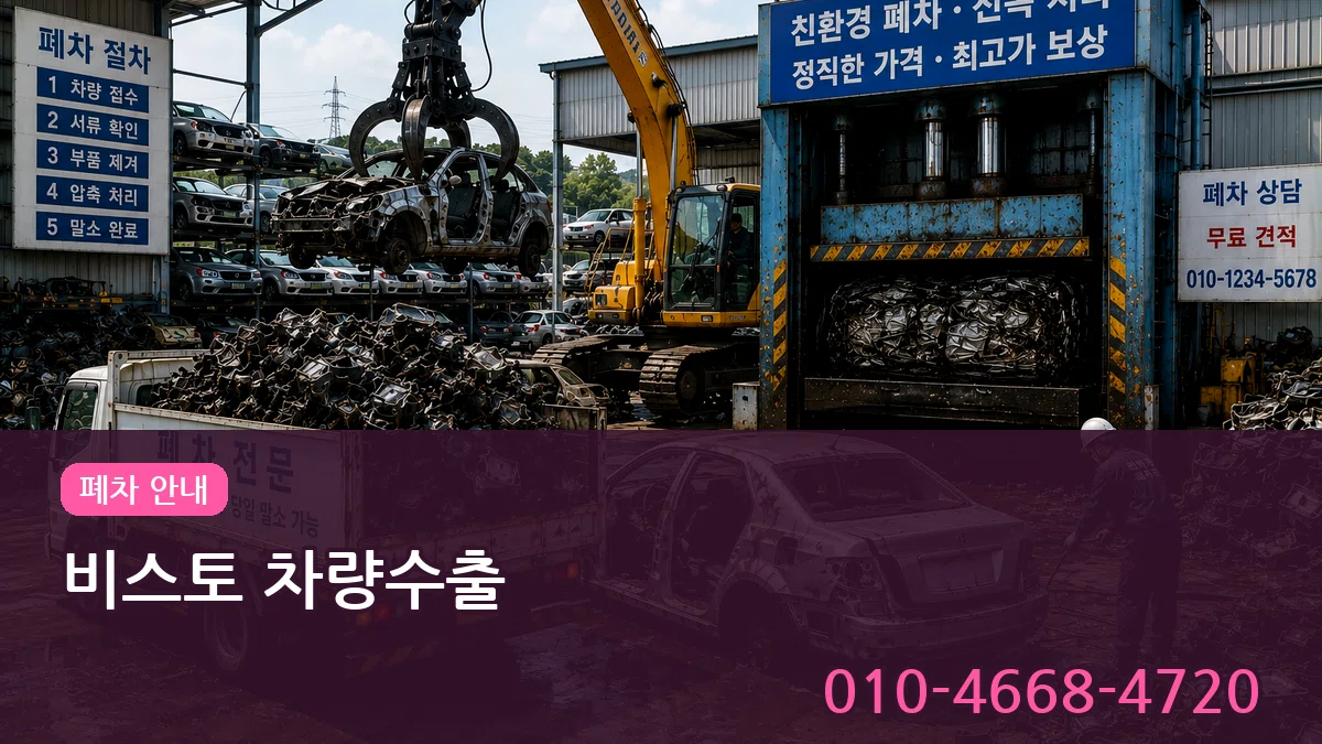 비스토 차량수출 비스토 차량수출 차량 처리 안내 이미지 1