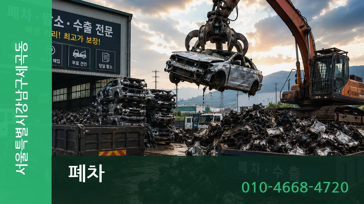 서울특별시강남구세곡동 폐차 서울특별시강남구세곡동 폐차 차량 처리 안내 이미지 2
