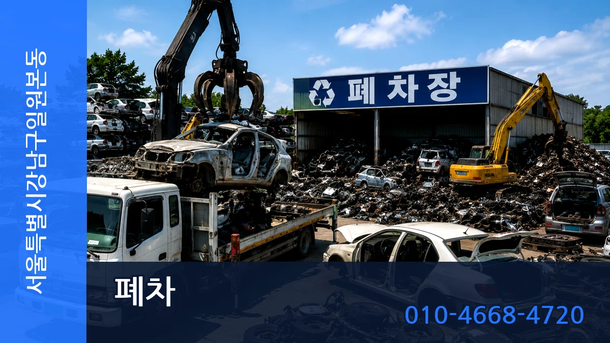 서울특별시강남구일원본동 폐차 서울특별시강남구일원본동 폐차 차량 처리 안내 이미지 1