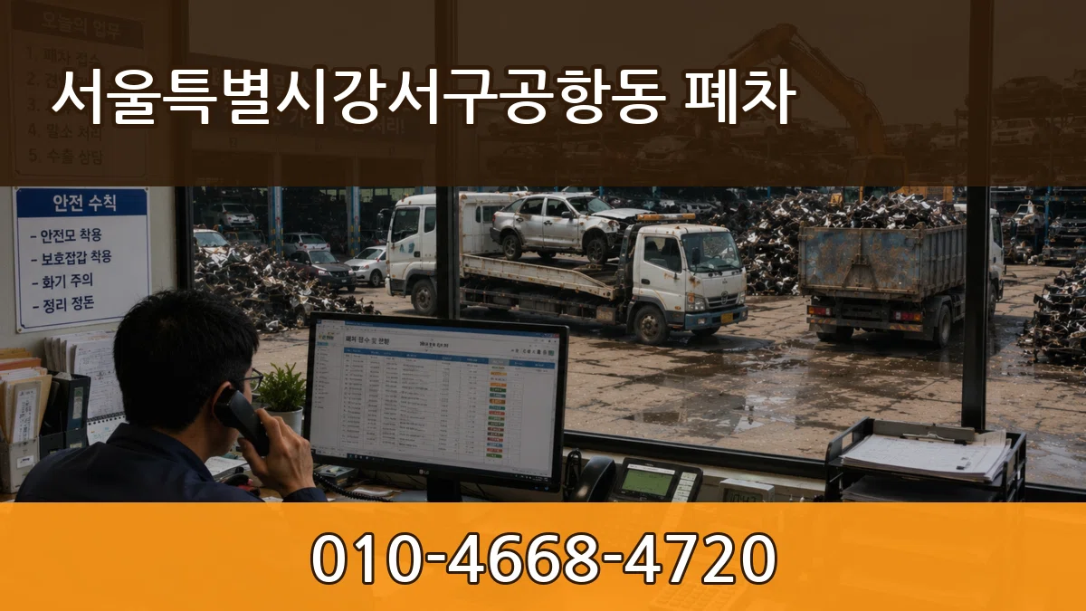 서울특별시강서구공항동 폐차 서울특별시강서구공항동 폐차 차량 처리 안내 이미지 2