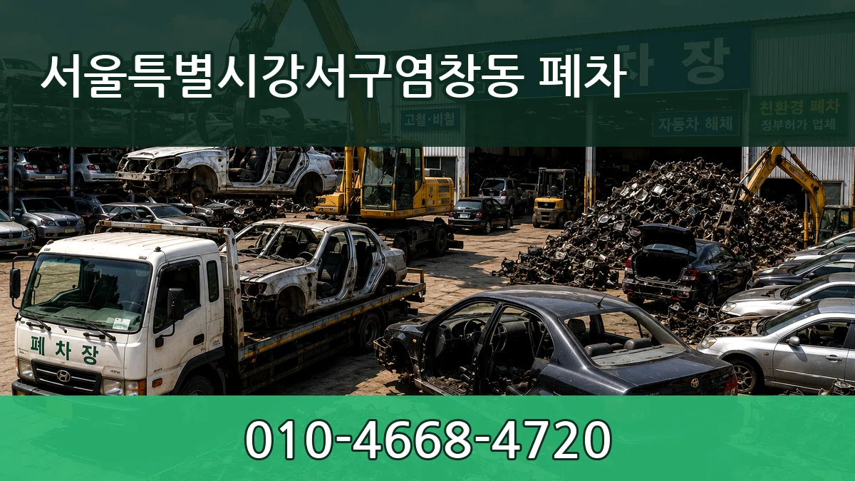 서울특별시강서구염창동 폐차 서울특별시강서구염창동 폐차 차량 처리 안내 이미지 3