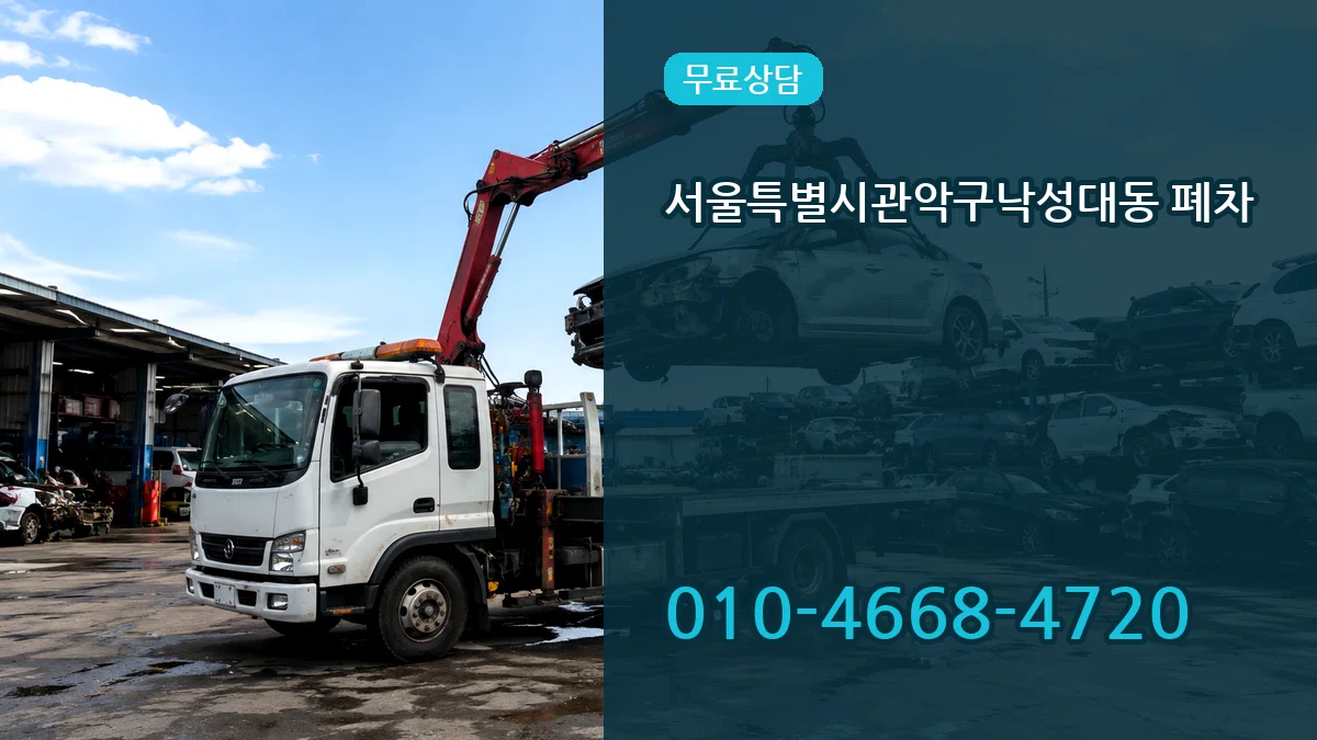 서울특별시관악구낙성대동 폐차 서울특별시관악구낙성대동 폐차 차량 처리 안내 이미지 1