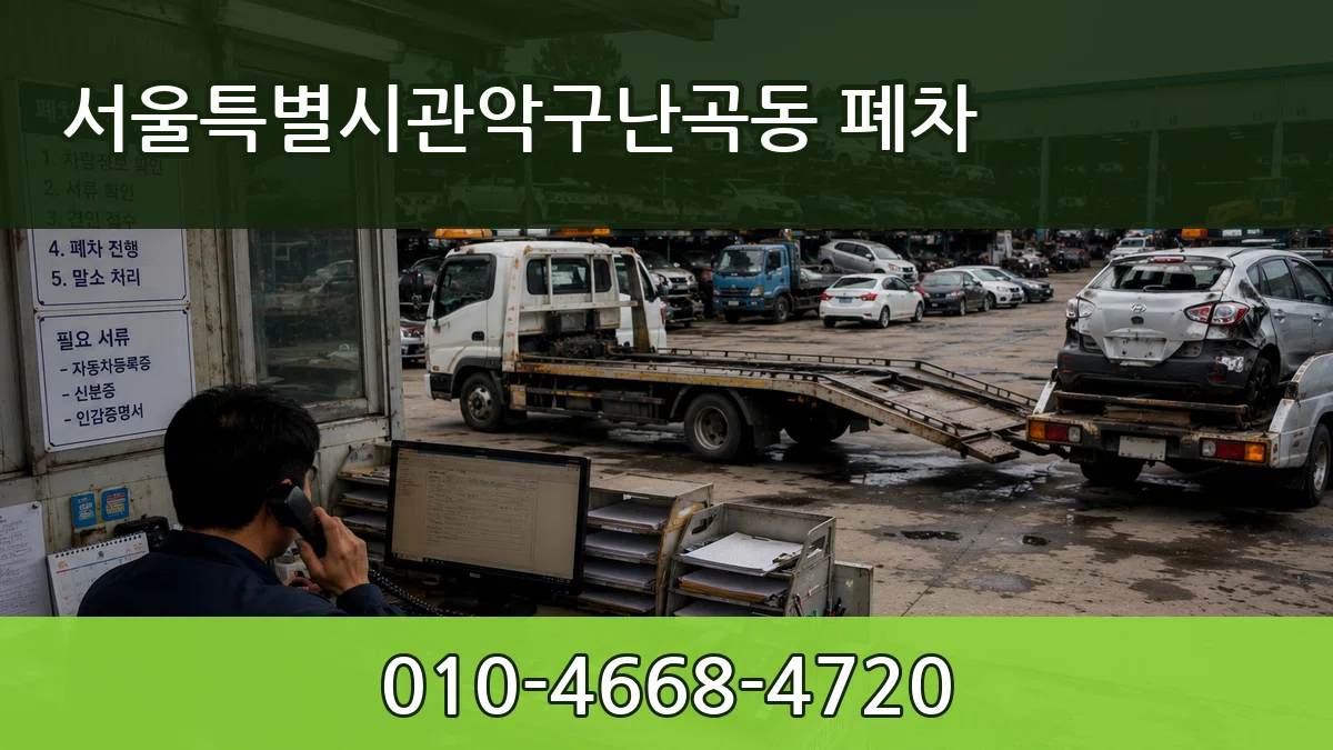 서울특별시관악구난곡동 폐차 서울특별시관악구난곡동 폐차 차량 처리 안내 이미지 3