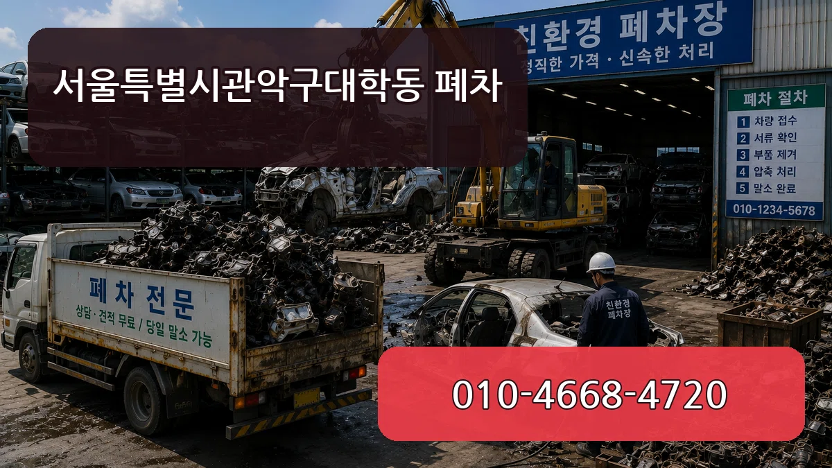서울특별시관악구대학동 폐차 서울특별시관악구대학동 폐차 차량 처리 안내 이미지 3