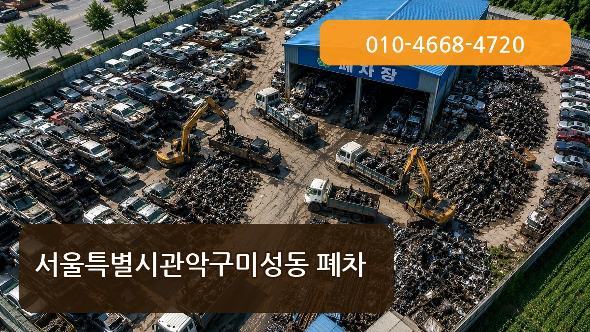서울특별시관악구미성동 폐차 서울특별시관악구미성동 폐차 차량 처리 안내 이미지 2