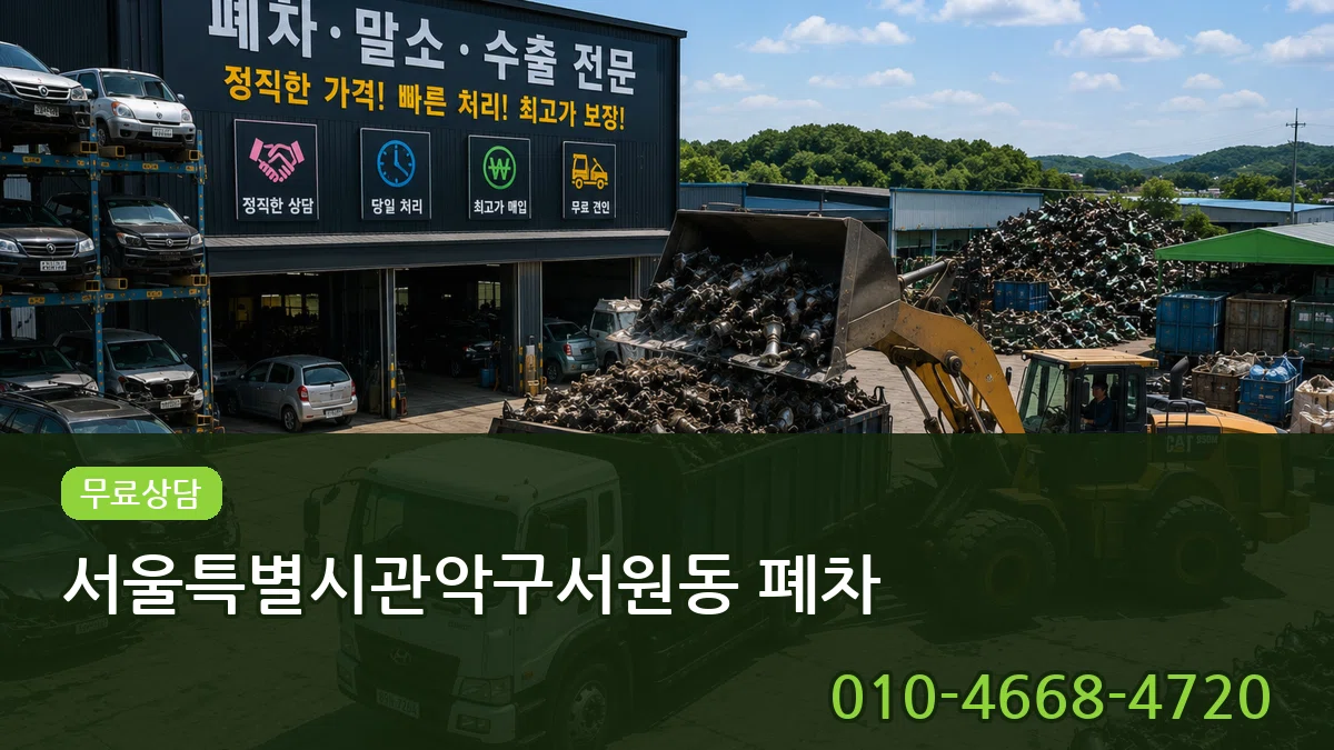 서울특별시관악구서원동 폐차 서울특별시관악구서원동 폐차 차량 처리 안내 이미지 3