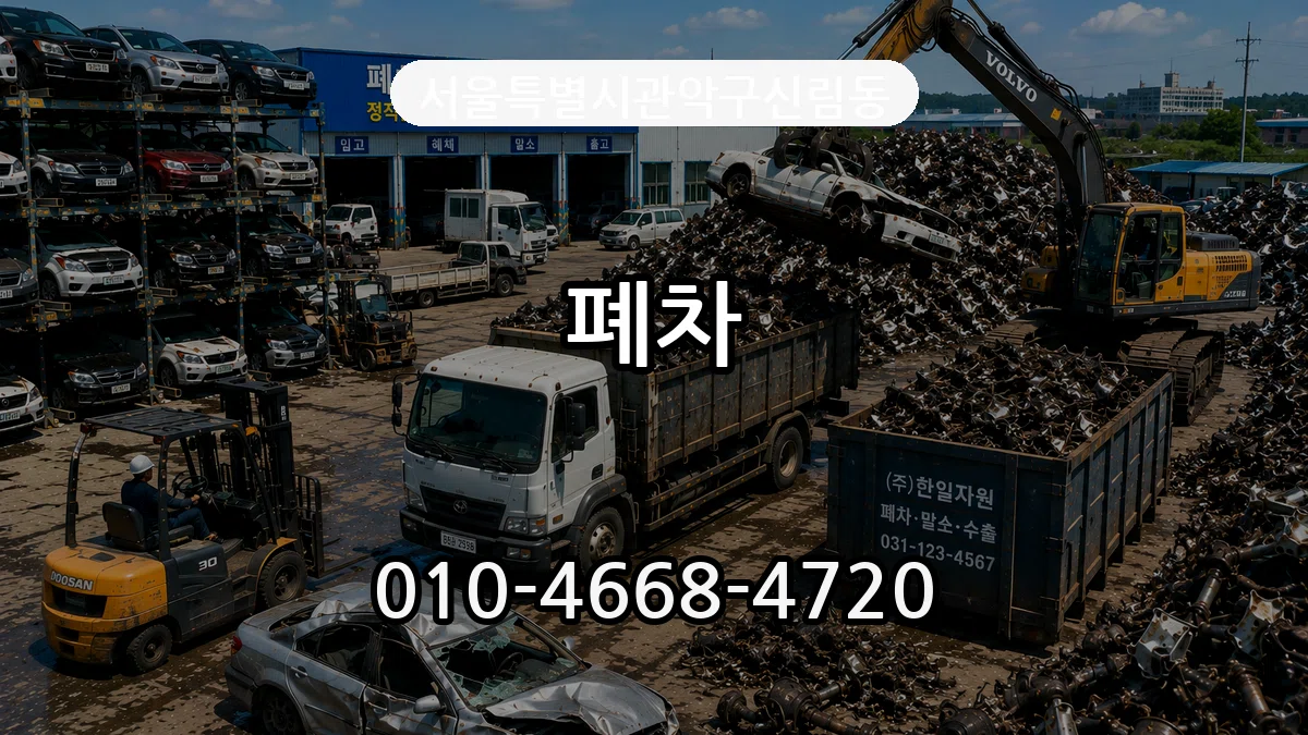 서울특별시관악구신림동 폐차 서울특별시관악구신림동 폐차 차량 처리 안내 이미지 1