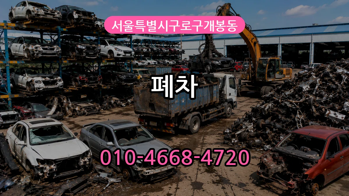 서울특별시구로구개봉동 폐차 서울특별시구로구개봉동 폐차 차량 처리 안내 이미지 2