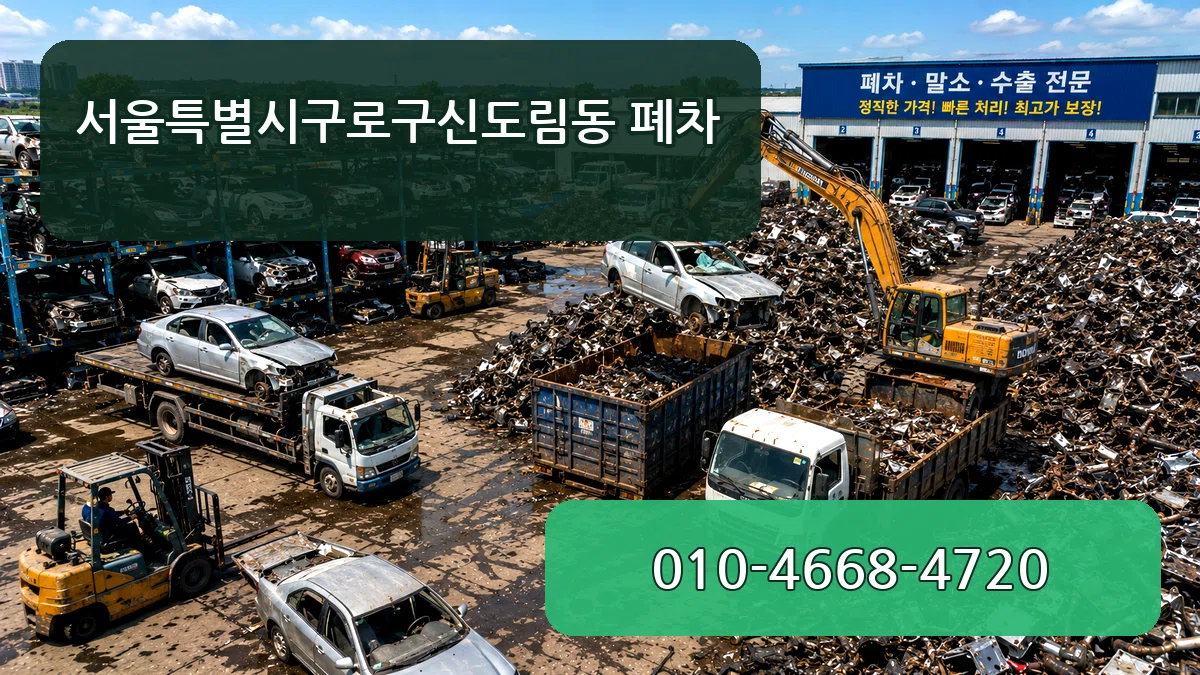 서울특별시구로구신도림동 폐차 서울특별시구로구신도림동 폐차 차량 처리 안내 이미지 2