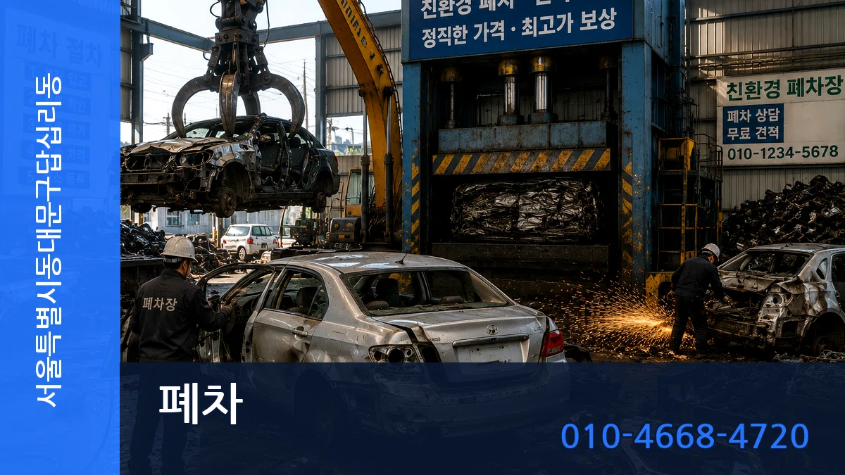 서울특별시동대문구답십리동 폐차 서울특별시동대문구답십리동 폐차 차량 처리 안내 이미지 2
