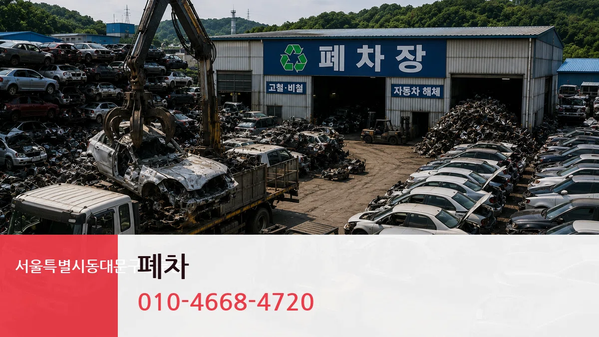 서울특별시동대문구용두동 폐차 서울특별시동대문구용두동 폐차 차량 처리 안내 이미지 2