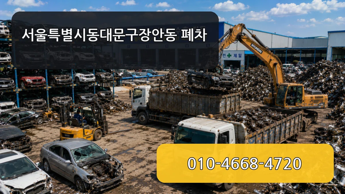 서울특별시동대문구장안동 폐차 서울특별시동대문구장안동 폐차 차량 처리 안내 이미지 1
