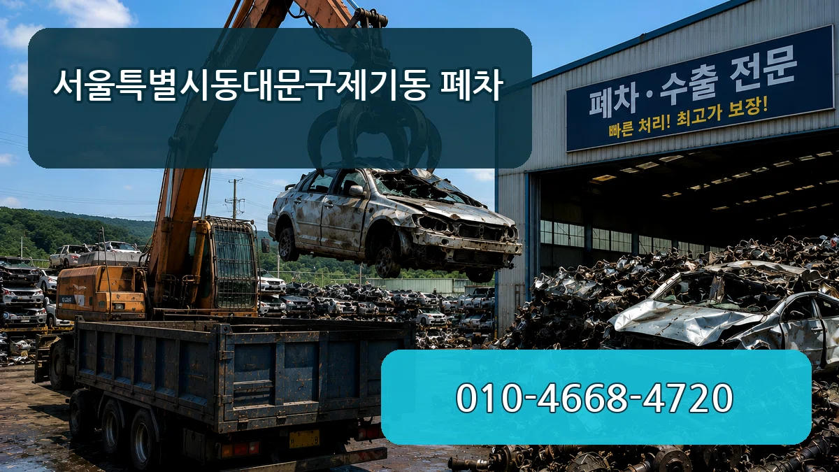 서울특별시동대문구제기동 폐차 서울특별시동대문구제기동 폐차 차량 처리 안내 이미지 1