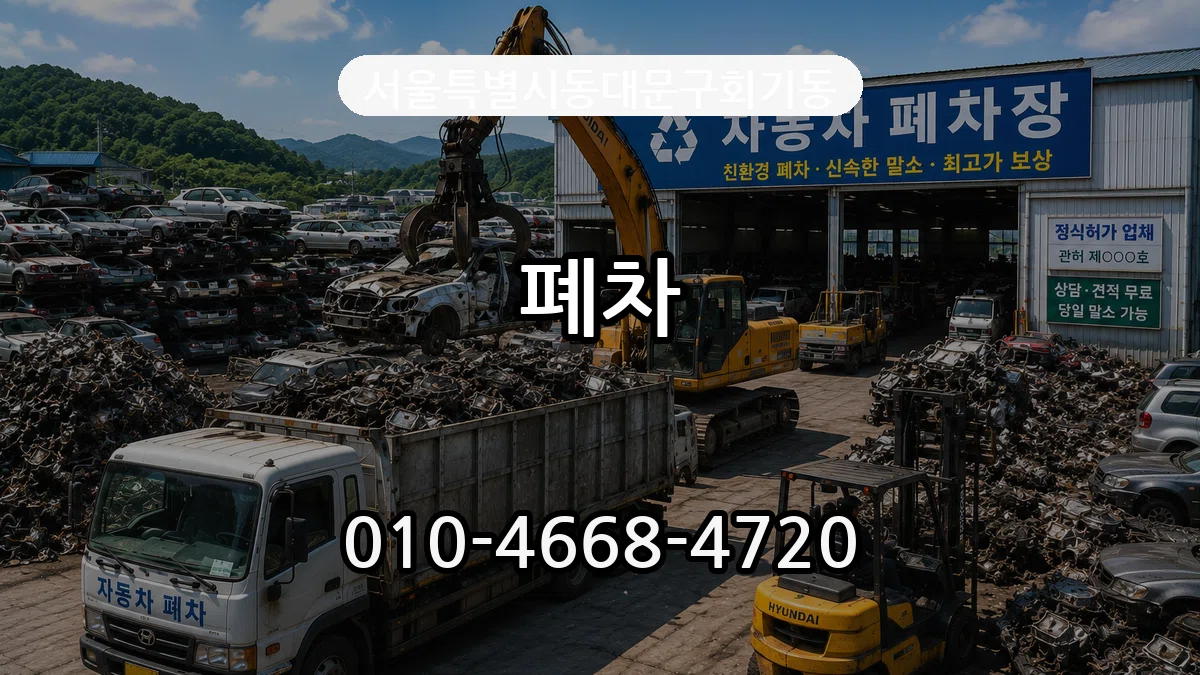 서울특별시동대문구회기동 폐차 서울특별시동대문구회기동 폐차 차량 처리 안내 이미지 1