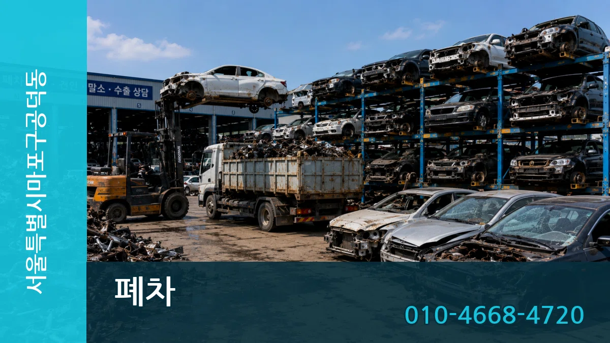 서울특별시마포구공덕동 폐차 서울특별시마포구공덕동 폐차 차량 처리 안내 이미지 2