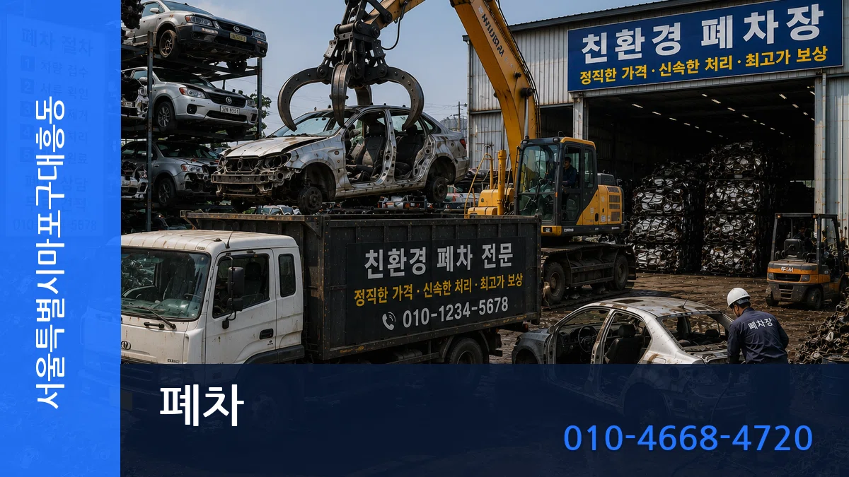 서울특별시마포구대흥동 폐차 서울특별시마포구대흥동 폐차 차량 처리 안내 이미지 2