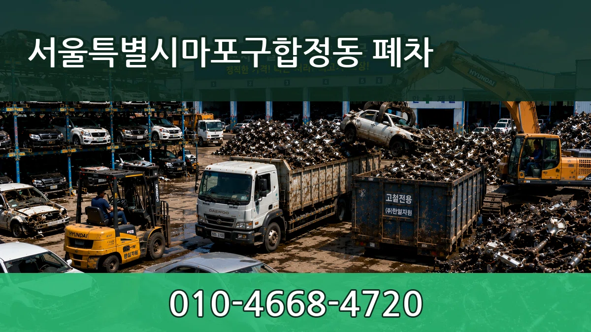 서울특별시마포구합정동 폐차 서울특별시마포구합정동 폐차 차량 처리 안내 이미지 3