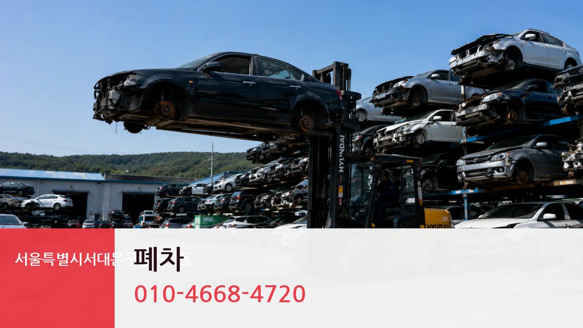 서울특별시서대문구남가좌동 폐차 서울특별시서대문구남가좌동 폐차 차량 처리 안내 이미지 2