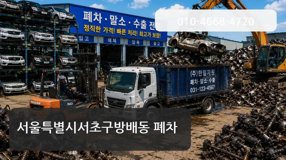 서울특별시서초구방배동 폐차 서울특별시서초구방배동 폐차 차량 처리 안내 이미지 3