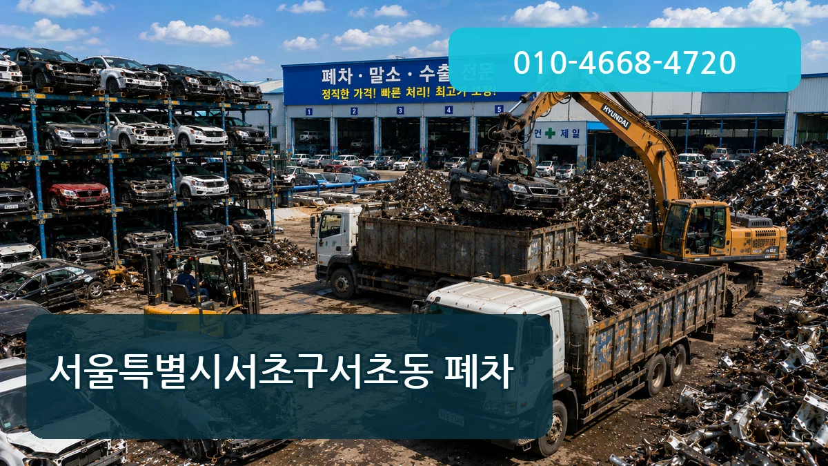 서울특별시서초구서초동 폐차 서울특별시서초구서초동 폐차 차량 처리 안내 이미지 1