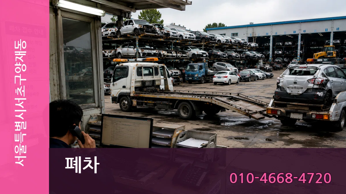 서울특별시서초구양재동 폐차 서울특별시서초구양재동 폐차 차량 처리 안내 이미지 1