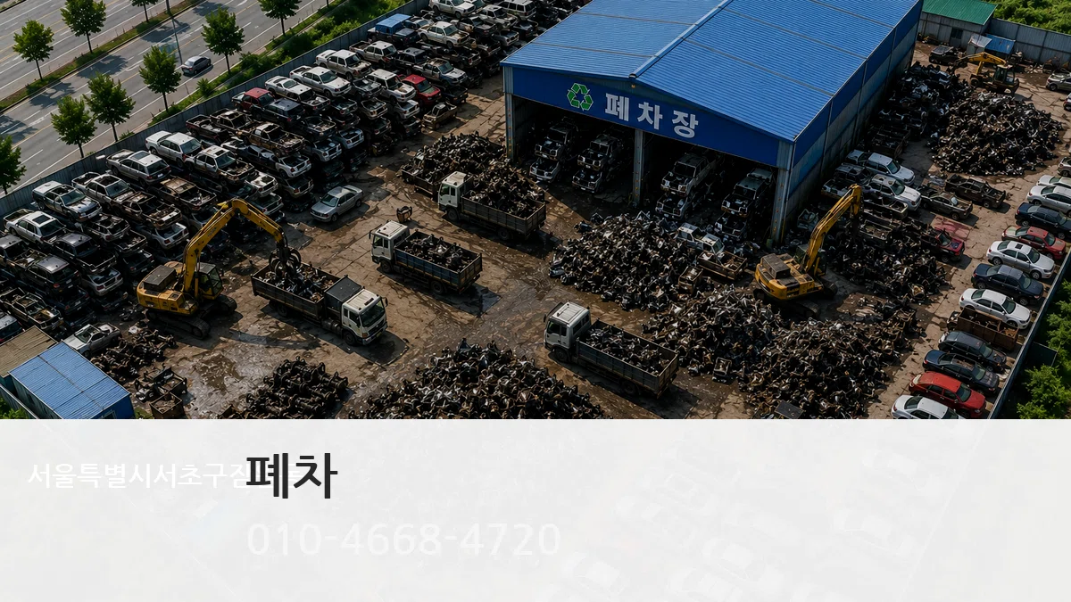 서울특별시서초구잠원동 폐차 서울특별시서초구잠원동 폐차 차량 처리 안내 이미지 2