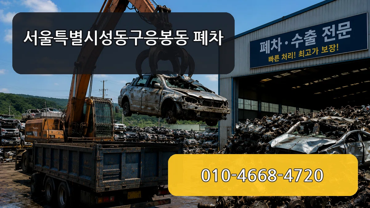 서울특별시성동구응봉동 폐차 서울특별시성동구응봉동 폐차 차량 처리 안내 이미지 3