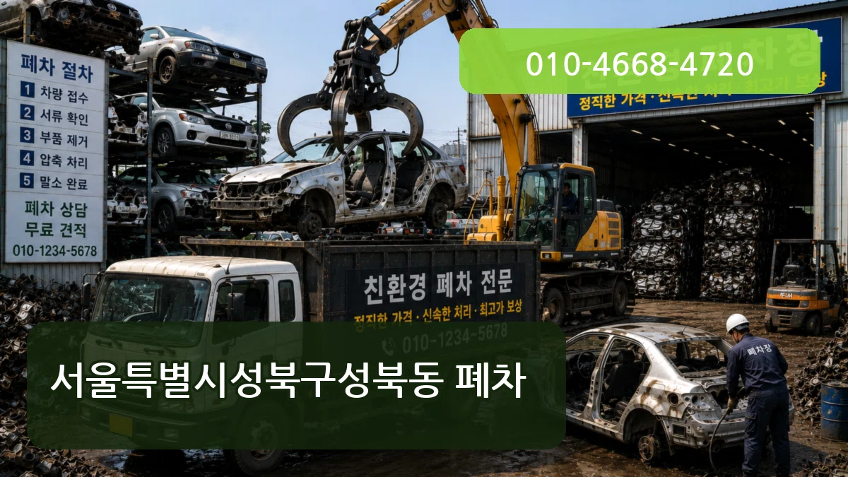 서울특별시성북구성북동 폐차 서울특별시성북구성북동 폐차 차량 처리 안내 이미지 1