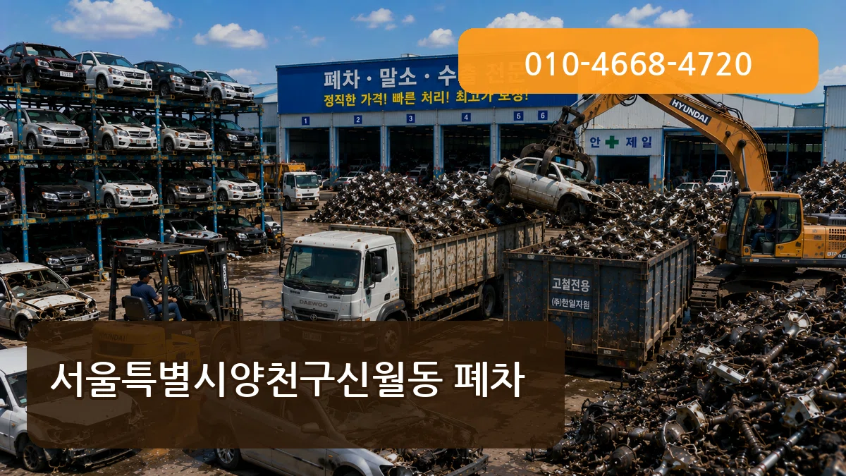 서울특별시양천구신월동 폐차 서울특별시양천구신월동 폐차 차량 처리 안내 이미지 2