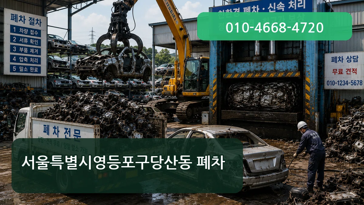 서울특별시영등포구당산동 폐차 서울특별시영등포구당산동 폐차 차량 처리 안내 이미지 3