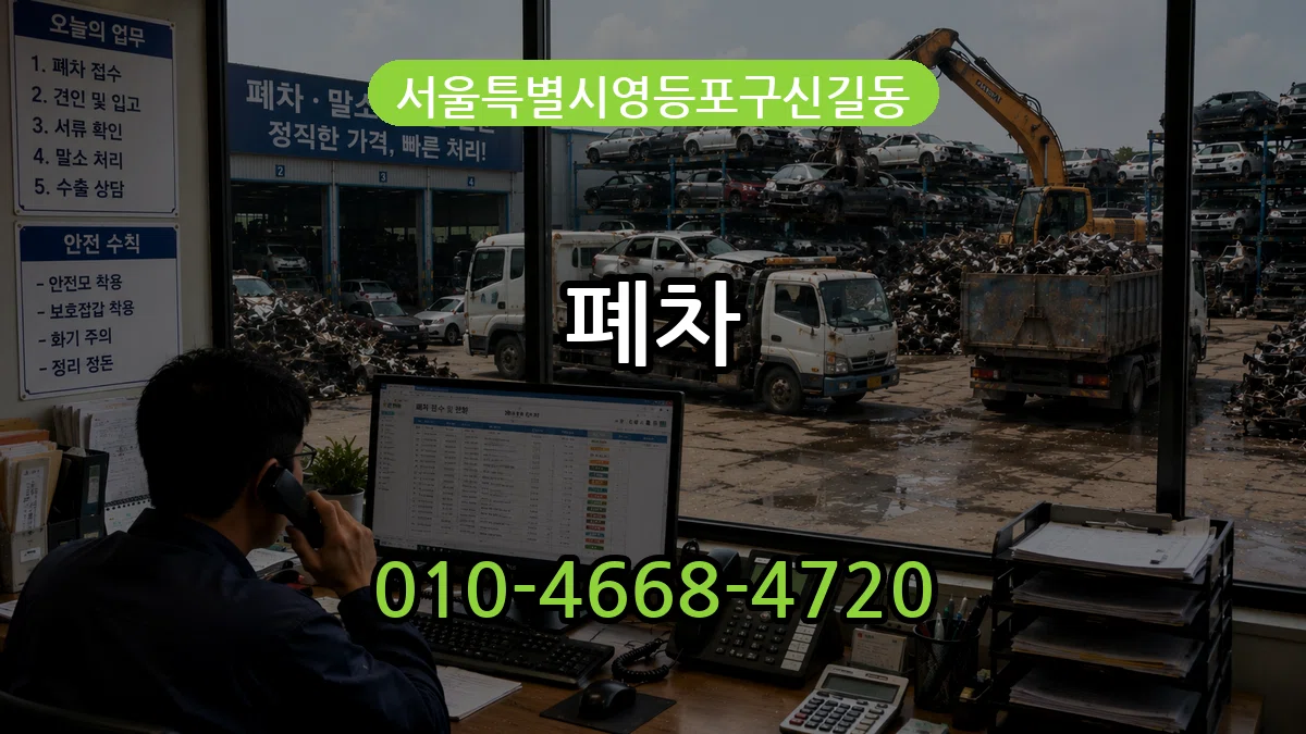 서울특별시영등포구신길동 폐차 서울특별시영등포구신길동 폐차 차량 처리 안내 이미지 2