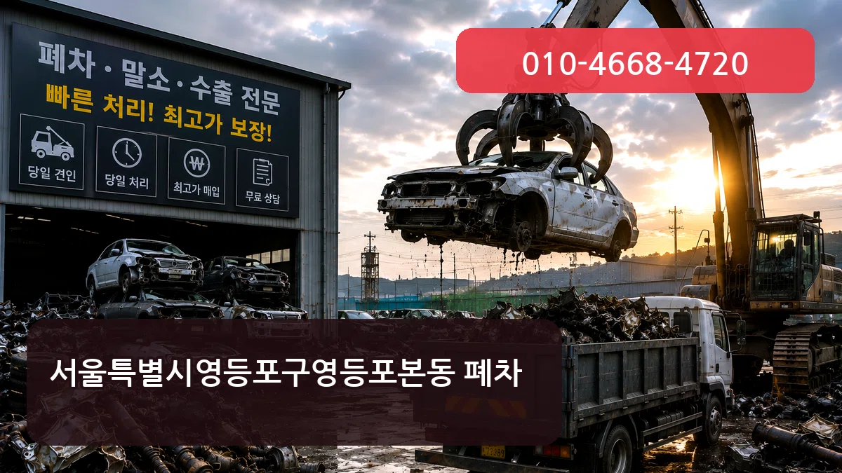 서울특별시영등포구영등포본동 폐차 서울특별시영등포구영등포본동 폐차 차량 처리 안내 이미지 3
