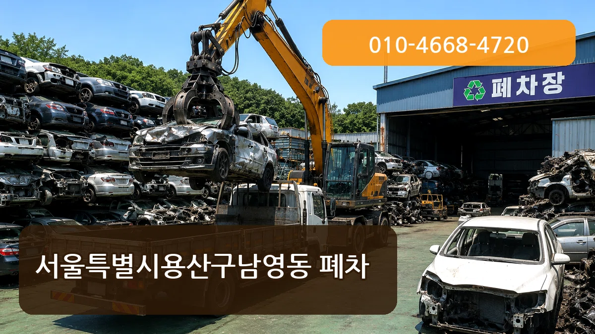 서울특별시용산구남영동 폐차 서울특별시용산구남영동 폐차 차량 처리 안내 이미지 3
