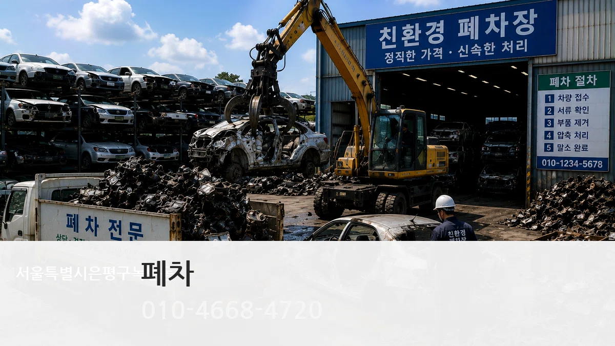 서울특별시은평구녹번동 폐차 서울특별시은평구녹번동 폐차 차량 처리 안내 이미지 3