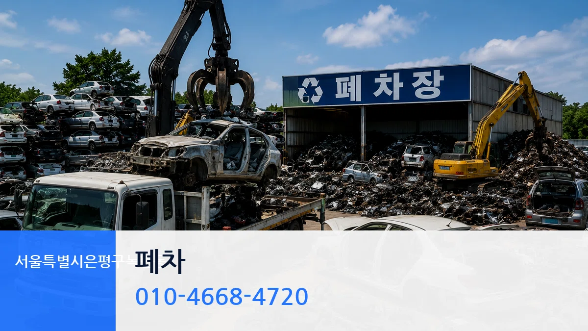 서울특별시은평구녹번동 폐차 서울특별시은평구녹번동 폐차 차량 처리 안내 이미지 2
